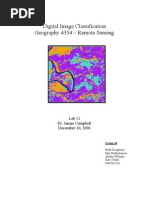 ERDAS - Digital Image Classification (Geography 4354 - Remote Sensing)