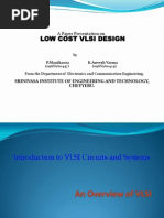 Low Cost Vlsi Design: A Paper Presentation On