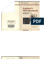 Mini-Notebook-Formulas Tables and Basic Circuits