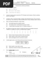 matematica 7º ano