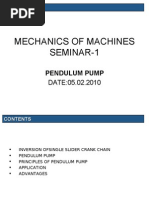 Pendulum Pump