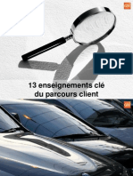 Les 13 Enseignements de Nos Recherches