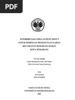 Download INTERPTRETASI_CITRA_SATELIT_SPOT_5_UNTUK_PEMETAAN_PENGGUNAAN_LAHAN_ by Ini Chitoz SN130191492 doc pdf