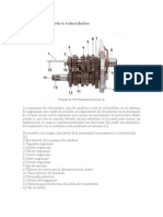 Transmisión moto 6 velocidades