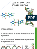 Farmacos Que Interactuan Con Los Acidos Nucleicos