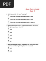 Basic Electrical Code3basic electrical quws .docx