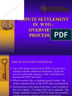 DISPUTE SETTLEMENT