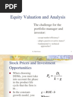 Equity Valuation Analysis