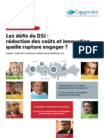 Les D Fis Du DSI R Duction Des Co Ts Et Innovation Quelle Rupture Engager