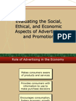 Economic Social Impact of Advertising