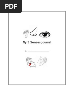 Download 5 Senses Journal Cover by beth SN13022327 doc pdf