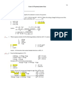 Gen Chem II Exam 1 Ans Key VA f08