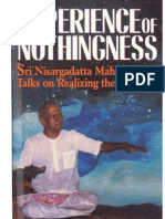 The Experience of Nothingness