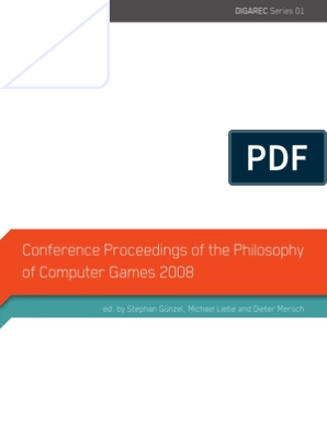 Digarec Series 01 Conference Proceedings Of The Philosophy Of Computer Games 2008 Bibliography Semiotics - how to get in cina atic mode in roblox