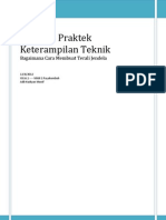 Laporan Keterampilan Teknik Membuat Terali