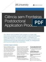 Ciência sem Fronteiras Postdoctoral Application Process