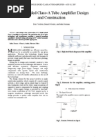 Download 12AX7 6V6 Single Ended Class a Tube Amplifier Design and Construction by Oz Heat SN130248468 doc pdf