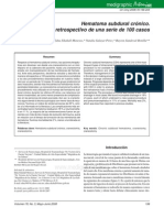 Hematoma Subdural. Análisis de 100 Casos