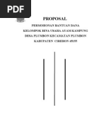 Download Proposal usaha by Dion Giko Permana SN130272031 doc pdf