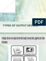 Types of Output Devices