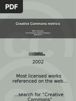 Download Creative Commons Metrics Presentation by Mike Linksvayer SN130275 doc pdf
