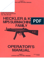 Heckler & Koch H&K mp5 Submachine Gun