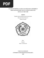 Download ANALISIS KETERSEDIAAN SARANA DAN PRASARANA PENDIDIKAN by Elis Ridwan Syahrani SN130279320 doc pdf