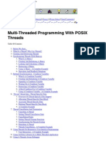 Multi Threaded Programming With POSIX