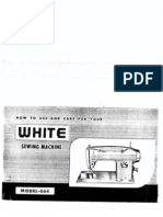 White 664 Sewing Machine Manual
