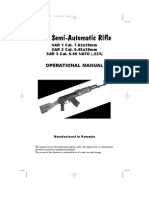 Sar Romanian Semi Automatic Rifle Manual