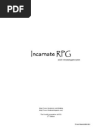 Incarnate RPG Playtest