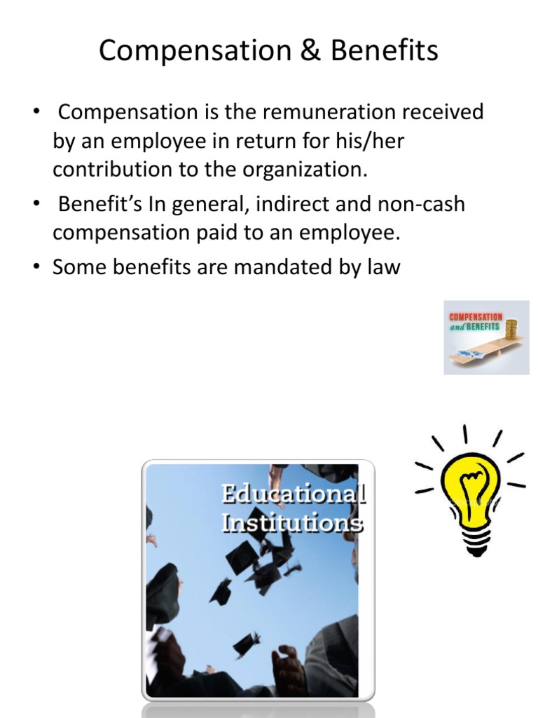 Compensation & Benefits Ppt Employee Benefits Employment