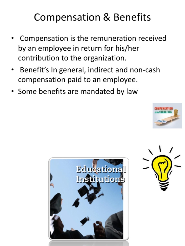 assignment on compensation and benefits