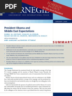 Download President Obama and Middle East Expectations by Carnegie Endowment for International Peace SN13030777 doc pdf