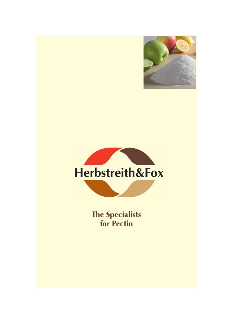 The Specialists For Pectin PDF Fruit Preserves Yogurt