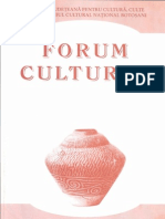 Revista Forum cultural, anul XIII, nr. 1, martie 2013, (48)