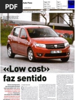 DACIA SANDERO TCe 90 NA AUTO FOCO