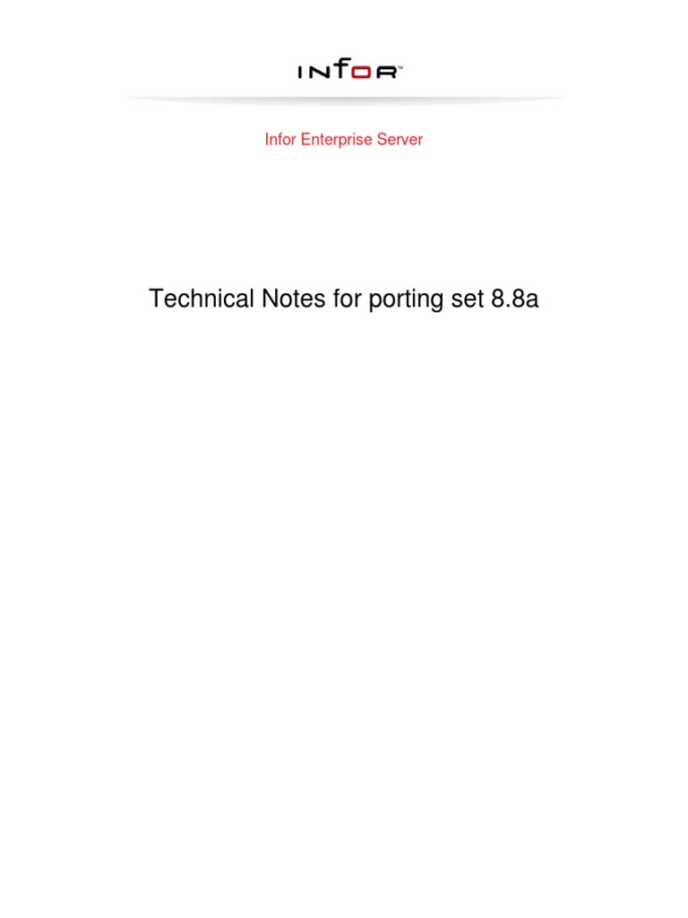 Technical Notes Portingset 88a 64 Bit Computing Oracle Database