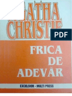 Christie Agatha - Frica de Adevar