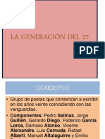 La Generación Del 27