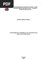 Movimento Na Educ Infantil