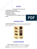 Materiales de Construcción