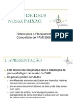 Planejamento estratégico PAMI 2008-2012
