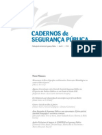 Cadernos de Seguranca Publica - n03 - 2012