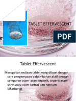 Tablet Effervescent