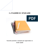 Il piacere di studiare