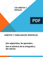 La Adquisición de Hábitos y Habilidades Mentales