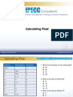 Calculating Float