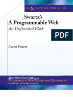 Aaron Swartz's "A Programmable Web: An Unfinished Work"