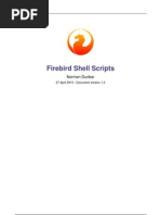 Firebird Shell Scripts
